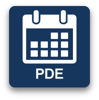 PDE/SOS Calendar
